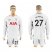 Tottenham Hotspur #27 Wimmer Home Long Sleeves Soccer Club Jersey