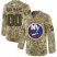 Mens Adidas Islanders Personalized Camo Authentic NHL Jersey