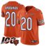 Nike Chicago Bears #20 Prince Amukamara Orange Youth 100th Season Stitched NFL Limited Rush Jersey