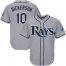 Tampa Bay Rays #10 Corey Dickerson Grey Cool Base Stitched Youth MLB Jersey