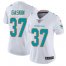 Nike Miami Dolphins #37 Myles Gaskin White Womens Stitched NFL Vapor Untouchable Limited Jersey