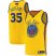 Warriors #35 Kevin Durant Gold 2019 Finals Bound Youth Basketball Swingman City Edition Jersey