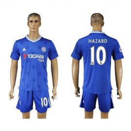 Chelsea #10 Hazard Home Soccer Club Jersey