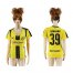 Womens Dortmund #39 Bonmann Home Soccer Club Jersey