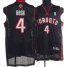 Toronto Rapters 4 Chris Bosh Black Jersey Cheap