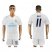 Real Madrid #11 Bale White Home Soccer Club Jersey
