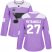 Adidas St. Louis Blues #27 Alex Pietrangelo Purple Authentic Fights Cancer Stanley Cup Champions Womens Stitched NHL Jersey