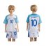 England #10 Rooney Home Kid Soccer Country Jersey