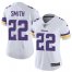 Nike Minnesota Vikings #22 Harrison Smith White Womens Stitched NFL Vapor Untouchable Limited Jersey