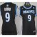 Cheap Women Minnesota Timberwolves 9 Ricky Rubio Black Revolution 30 Swingman NBA Jerseys
