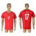 Portugal #17 Nani Home Soccer Country Jersey