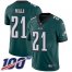 Nike Philadelphia Eagles #21 Jalen Mills Green Team Color Mens Stitched NFL 100th Season Vapor Untouchable Limited Jersey
