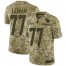 Nike Tennessee Titans #77 Taylor Lewan Camo Mens Stitched NFL Limited 2018 Salute To Service Jersey