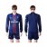 Paris Saint-Germain Blank Home Long Sleeves Soccer Club Jersey