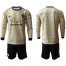 Manchester United Blank Away Long Sleeves Soccer Club Jersey