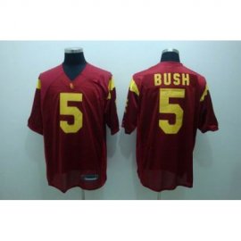 USC Trojans 5 Reggie Bush RED NCAA Jerseys