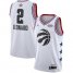 Mens Nike Toronto Raptors #2 Kawhi Leonard White Basketball Jordan Swingman 2019 All-Star Game Jersey
