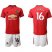 Manchester United #16 Carrick Red Home Soccer Club Jersey