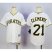 Pittsburgh Pirates #21 Roberto Clemente White Cool Base Stitched Youth MLB Jersey