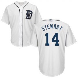 Detroit Tigers #14 Christin Stewart White Cool Base Stitched Youth MLB Jersey
