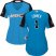 Houston Astros #1 Carlos Correa Blue 2017 All-Star American League Womens Stitched MLB Jersey