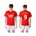 Manchester United #9 Martial Red Home Soccer Club Jersey