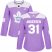Adidas Toronto Maple Leafs #31 Frederik Andersen Purple Authentic Fights Cancer Womens Stitched NHL Jersey