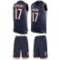 Nike Chicago Bears #17 Alshon Jeffery Navy Blue Team Color Mens Stitched NFL Limited Tank Top Suit Jersey