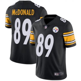 Nike Pittsburgh Steelers #89 Vance McDonald Black Team Color Mens Stitched NFL Vapor Untouchable Limited Jersey