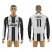 Juventus #11 Coman Home Long Sleeves Soccer Club Jersey