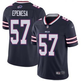 Nike Buffalo Bills #57 A.J. Epenesas Navy Mens Stitched NFL Limited Inverted Legend Jersey