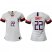 Womens USA #22 Sonnett Home Soccer Country Jersey