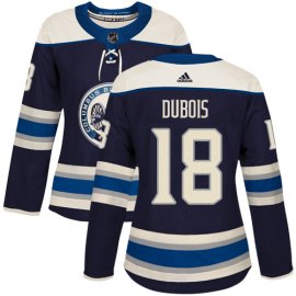 Adidas Columbus Blue Jackets #18 Pierre-Luc Dubois Navy Alternate Authentic Womens Stitched NHL Jersey