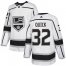 Adidas Los Angeles Kings #32 Jonathan Quick White Road Authentic Stitched Youth NHL Jersey