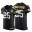 Kansas City Chiefs #25 Clyde Edwards-Helaire Mens Nike Black Edition Vapor Untouchable Elite NFL Jersey