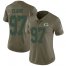Nike Green Bay Packers #97 Kenny Clark Olive Womens Stitched NFL Limited 2017 Salute to Service Jersey
