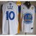 Warriors #10 David Lee White The Finals Patch Stitched NBA Jersey