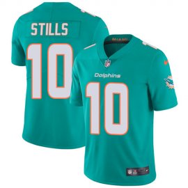 Nike Miami Dolphins #10 Kenny Stills Aqua Green Team Color Mens Stitched NFL Vapor Untouchable Limited Jersey