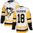Adidas Pittsburgh Penguins #18 Alex Galchenyuk White Road Authentic Stitched NHL Jersey