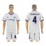 Chelsea #4 Fabregas White Soccer Club Jersey