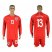 England #13 HEATON Red Goalkeeper 2018 FIFA World Cup Long Sleeve Soccer Jersey