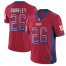 Nike New York Giants #26 Saquon Barkley Red Alternate Mens Stitched NFL Limited Rush Drift Fashion Jersey