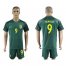 Brazil #9 Ronaldo Away Soccer Country Jersey