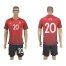 Turkey #20 Sen Home Soccer Country Jersey