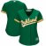 Womens Oakland Athletics Majestic Kelly Green Cool Base Team Jersey