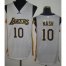 Los Angeles Lakers 10 Steve Nash White Revolution 30 NBA Jerseys Cheap