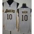 Los Angeles Lakers 10 Steve Nash White Revolution 30 NBA Jerseys Cheap