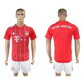 Bayern Munchen Blank Home Soccer Club Jersey