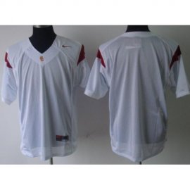 USC Trojans Blank White NCAA Jerseys