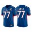 Mens Dallas Cowboys #77 Tyron Smith 2022 Royal NFC Pro Bowl Stitched Jersey